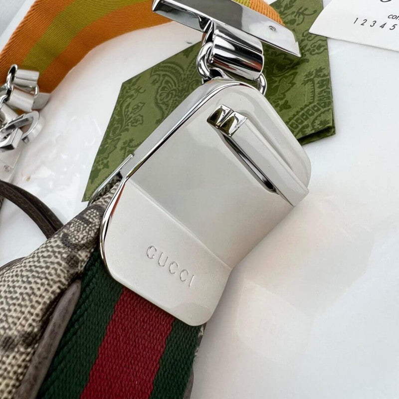 GG Supreme Attache large Shoulder Bag 699409 Coffee