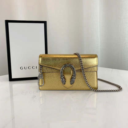 Gold Dionysus Super Mini Bag 476432
