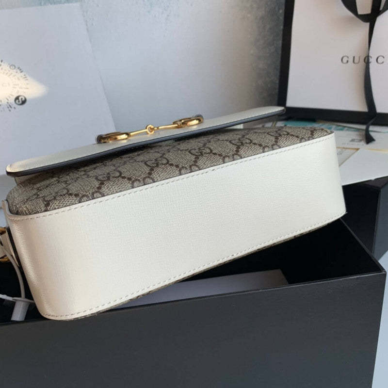 Horsebit 1955 large Shoulder Bag in Canvs 645454