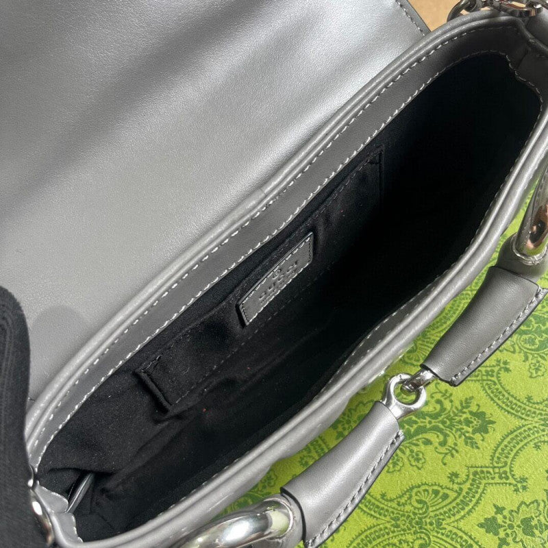 Horsebit Chain large Shoulder Bag 764339