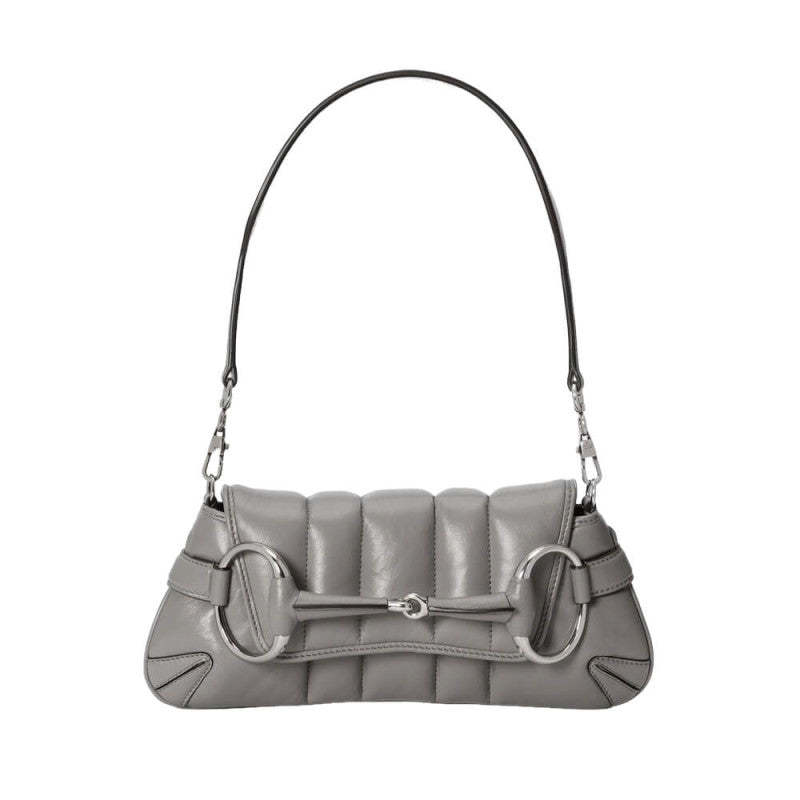 Horsebit Chain large Shoulder Bag 764339