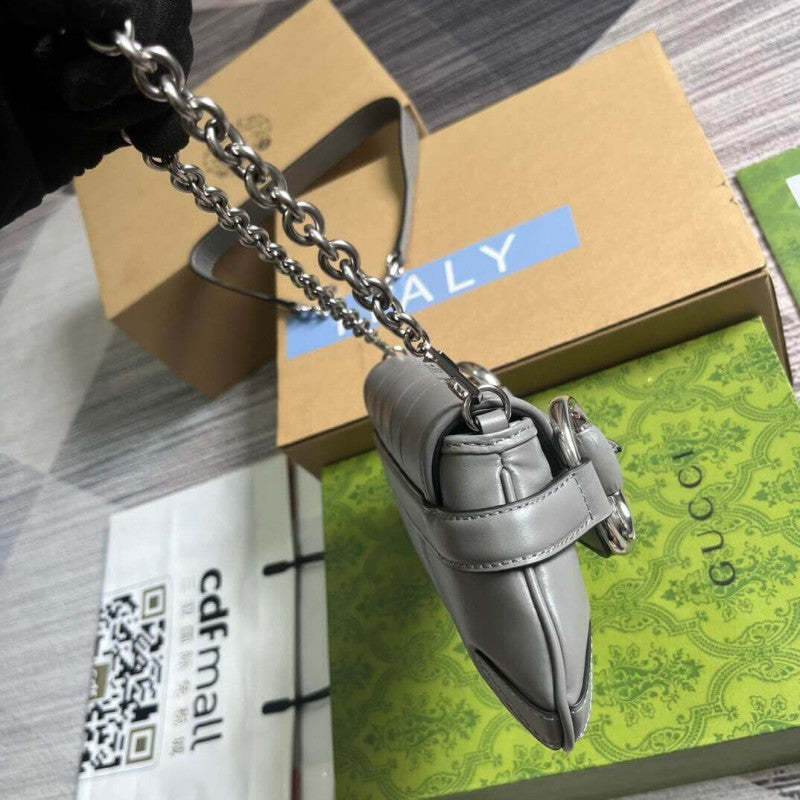 Horsebit Chain large Shoulder Bag 764339