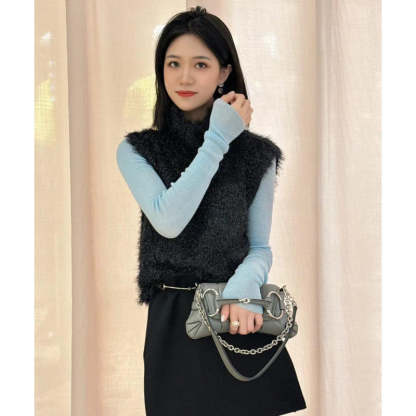 Horsebit Chain large Shoulder Bag 764339