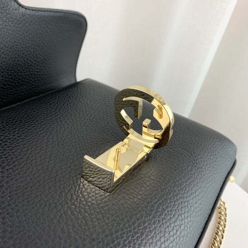 Interlocking GG Clasp Convertible Bag 510302