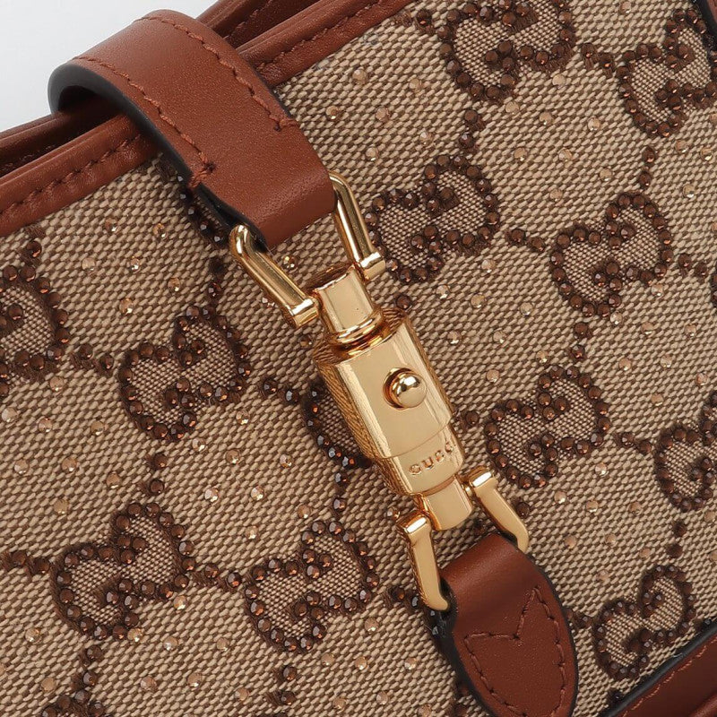 Jackie 1961 Crystal GG Mini Shoulder Bag 675799