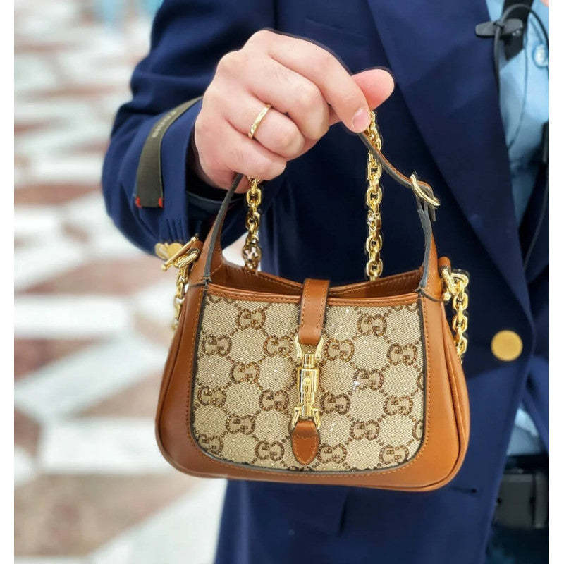 Jackie 1961 Crystal GG Mini Shoulder Bag 675799