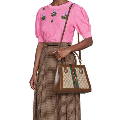 Jackie 1961 Medium Tote Bag 649016 GG Supreme