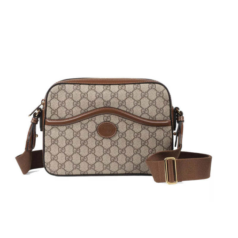 Messenger Bag With Interlocking G 675891