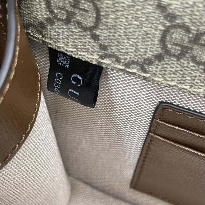 Mini Shoulder Bag with Interlocking G in GG Supreme 671620