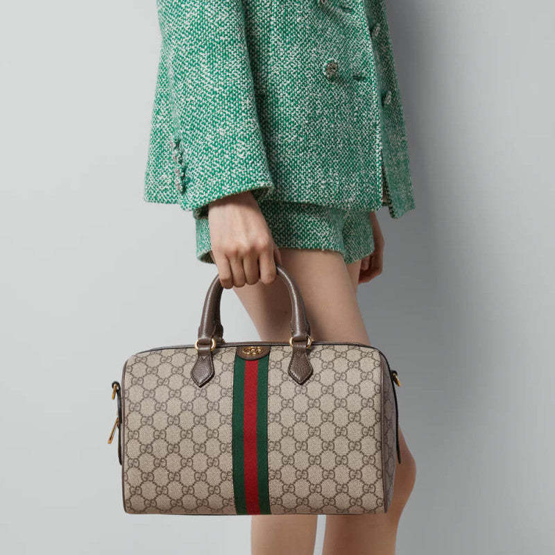 Ophidia GG Medium Top Handle Bag 772065