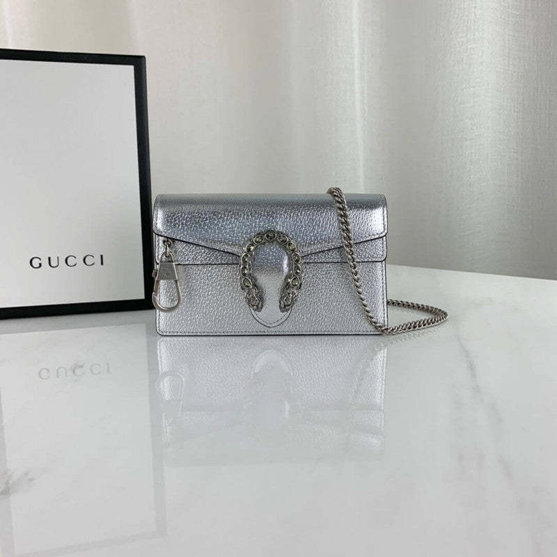 Silver Dionysus Super Mini Bag 476432