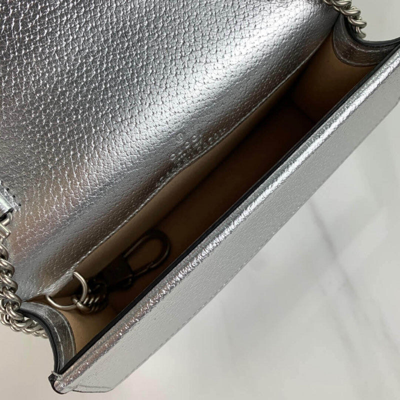 Silver Dionysus Super Mini Bag 476432