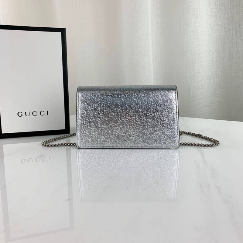 Silver Dionysus Super Mini Bag 476432