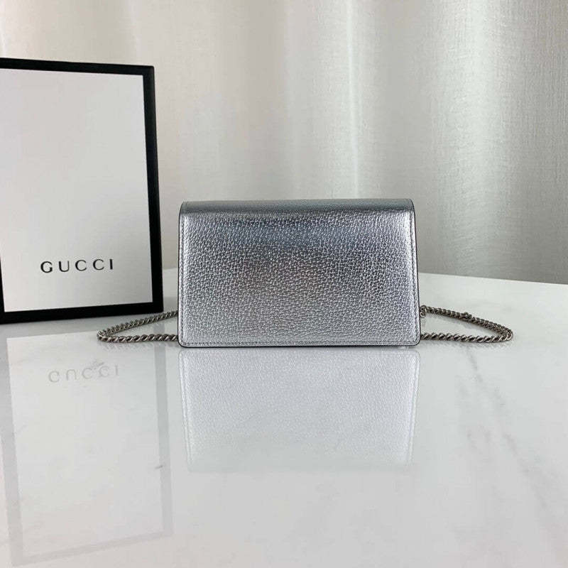 Silver Dionysus Super Mini Bag 476432