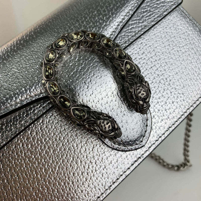 Silver Dionysus Super Mini Bag 476432
