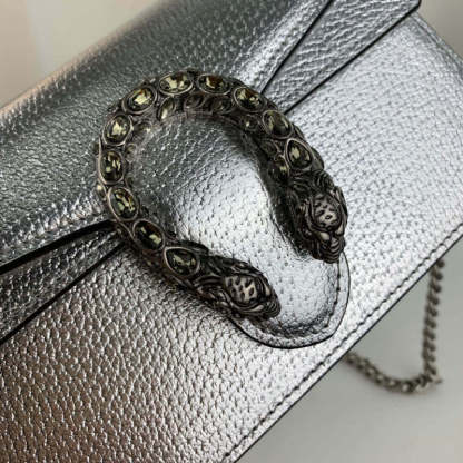 Silver Dionysus Super Mini Bag 476432
