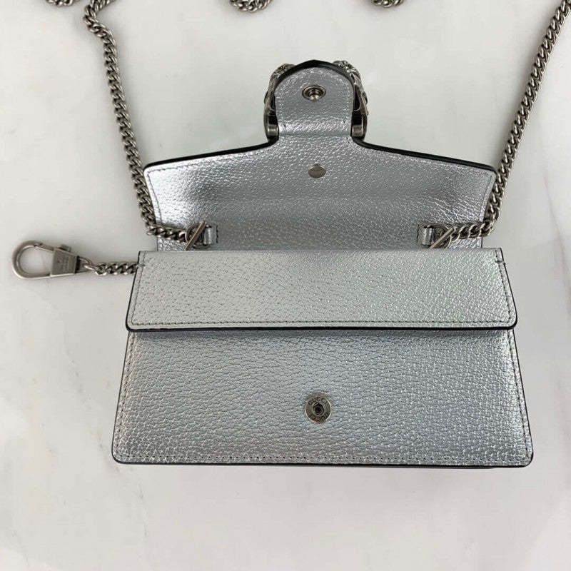 Silver Dionysus Super Mini Bag 476432