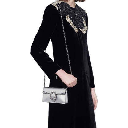 Silver Dionysus Super Mini Bag 476432