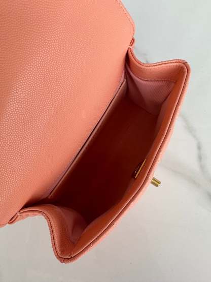 Light Orange Mini Flap Bag  AS5239