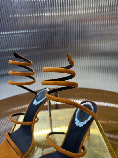 RC 25C Classic Sandals 9.5cm Brown Sheepskin 310622