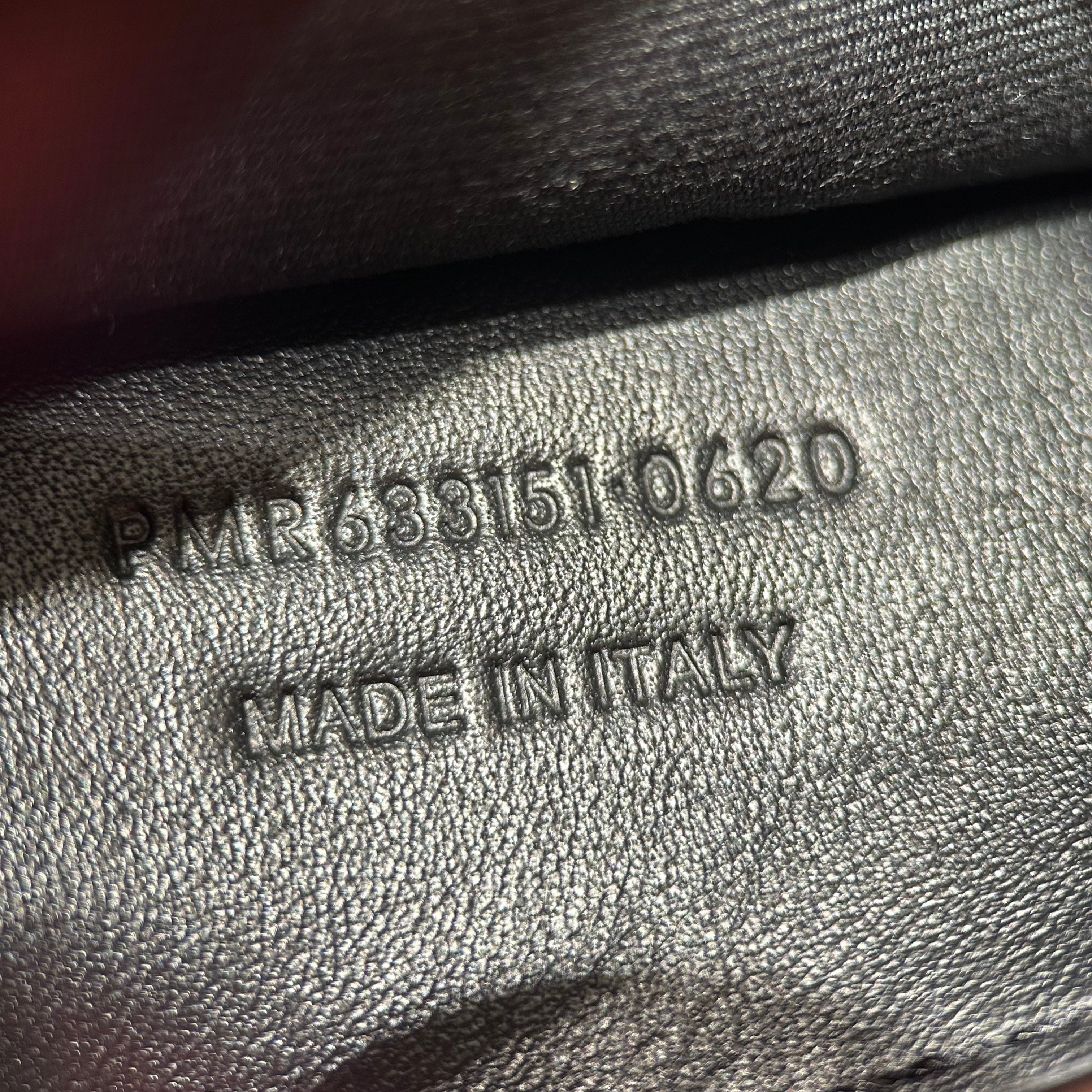 YSL Niki Baby Bag Burgundy Calfskin 338872