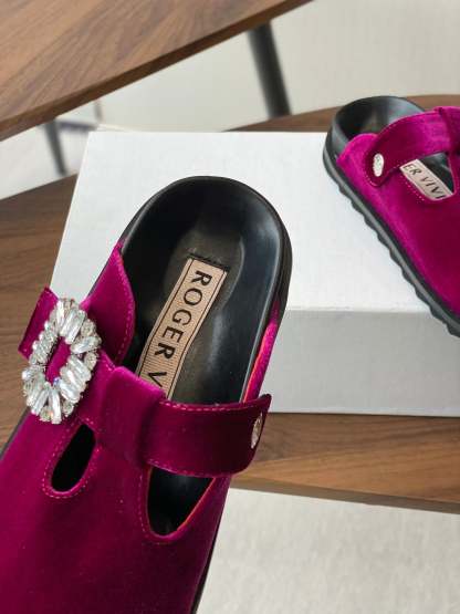 Viv 25 Slippers Pink Imported Flannel 350443