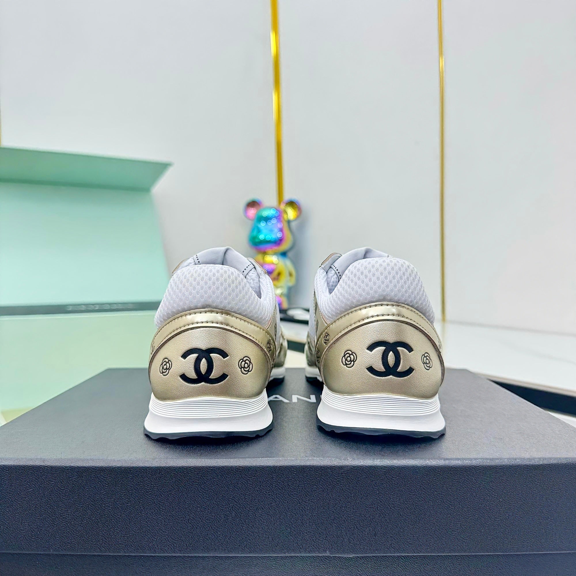 CC 25 Sneaker Gold Cowhide 331215