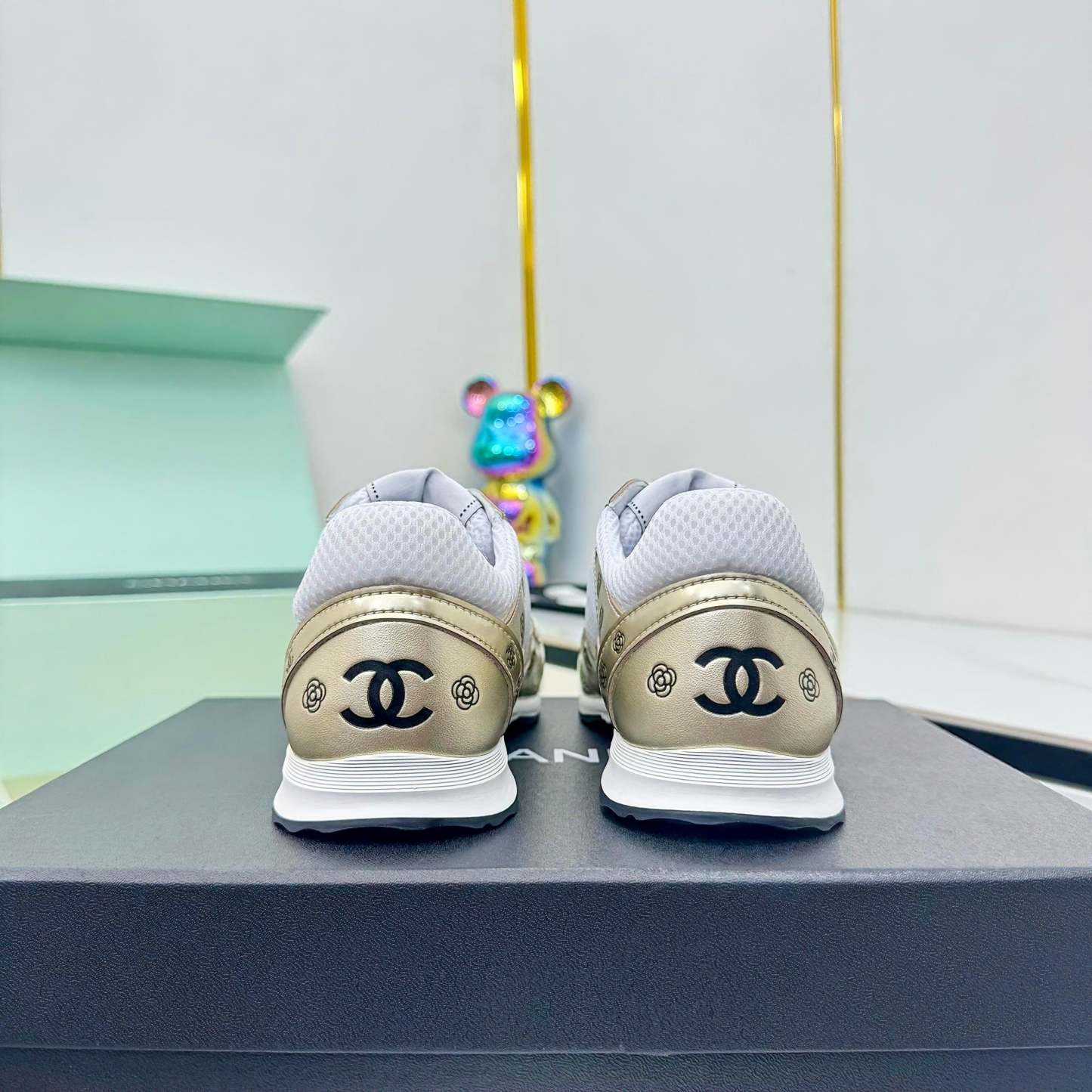 CC 25 Sneaker Gold Cowhide 331215