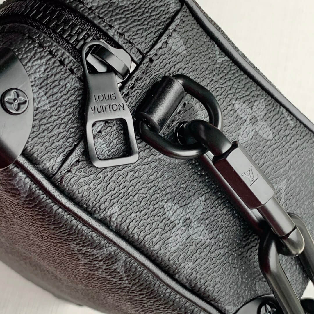 M44735 MINI SOFT TRUNK Monogram Eclipse Canvas Small Bags and Bumbags black