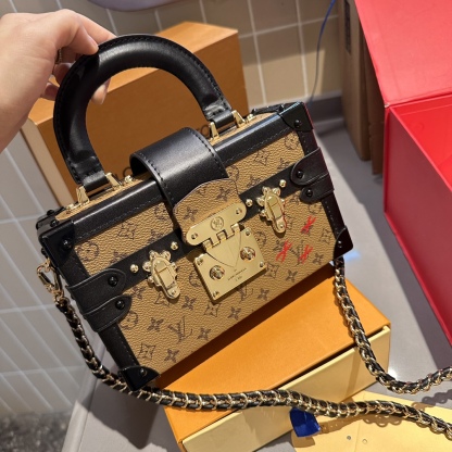 LV PETITE MALLE MONOGRAM BROWN 20CM