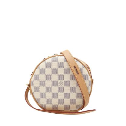 LV BOITE CHAPEAU SOUPLE BAG DAMIER AZUR 17CM