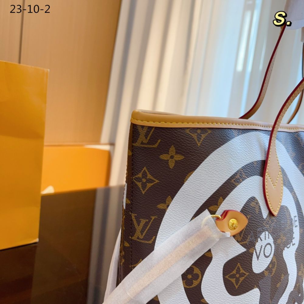 LV KEEPALL BANDOULIERE MONOGRAM TITANIUM 50 GREY 50CM