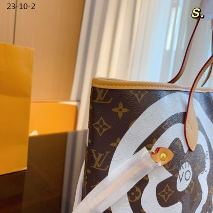 LV KEEPALL BANDOULIERE MONOGRAM TITANIUM 50 GREY 50CM