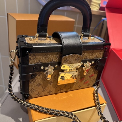 LV PETITE MALLE MONOGRAM BROWN 20CM