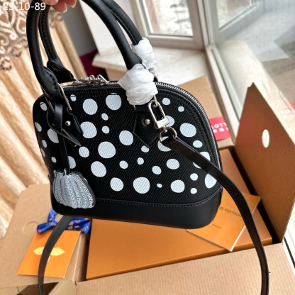 LV ALMA BB LV X YK BAG BLACK AND WHITE 24CM M21699
