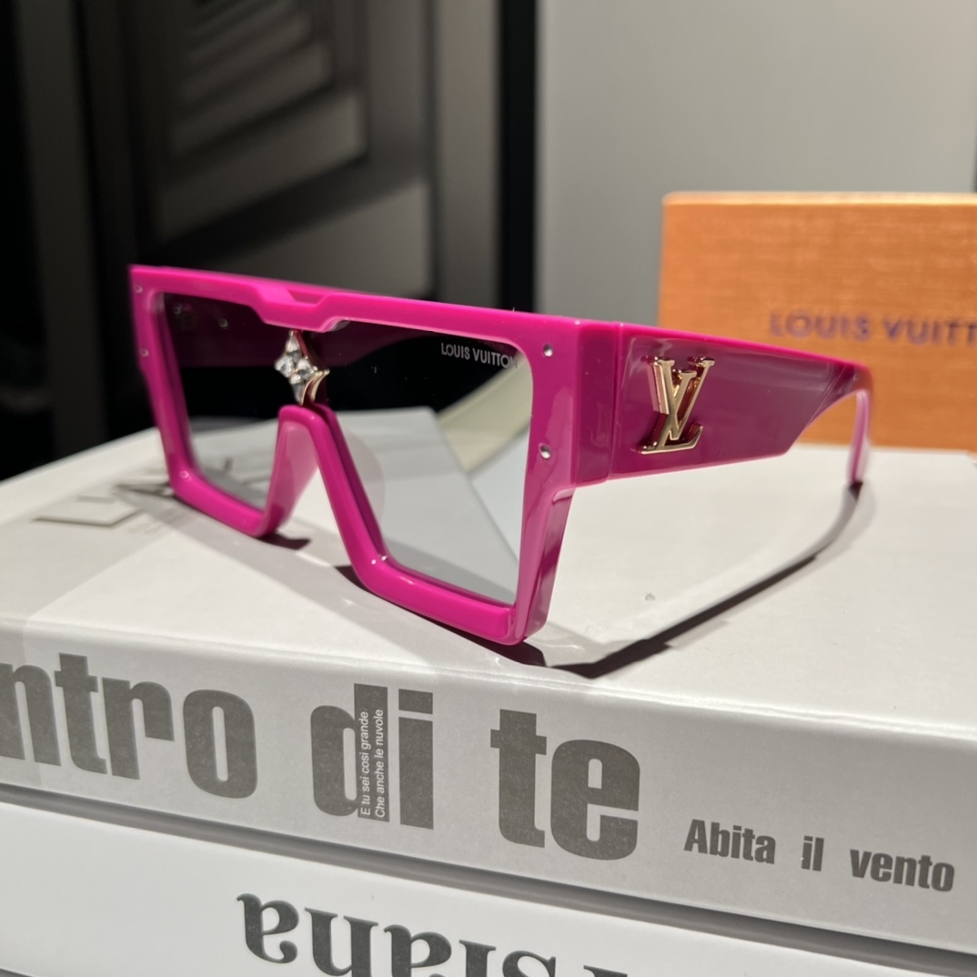 LV CYCLONE SUNGLASSES PINK