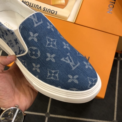 LUV LV SLIP ON BLUE