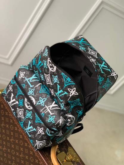 M21395 DISCOVERY BACKPACK Monogram Eclipse 30cm green