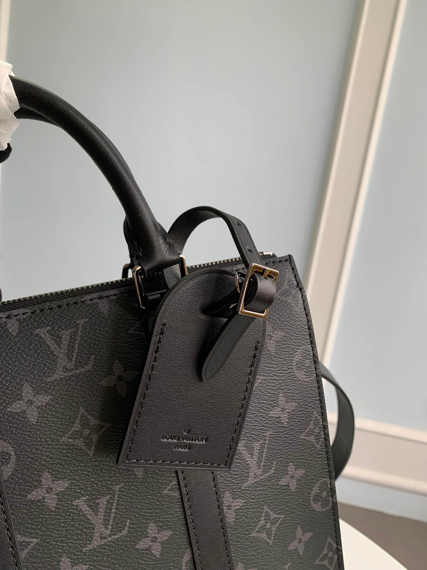 M46098 SAC PLAT PM Handbag Monogram Chess 26cm black
