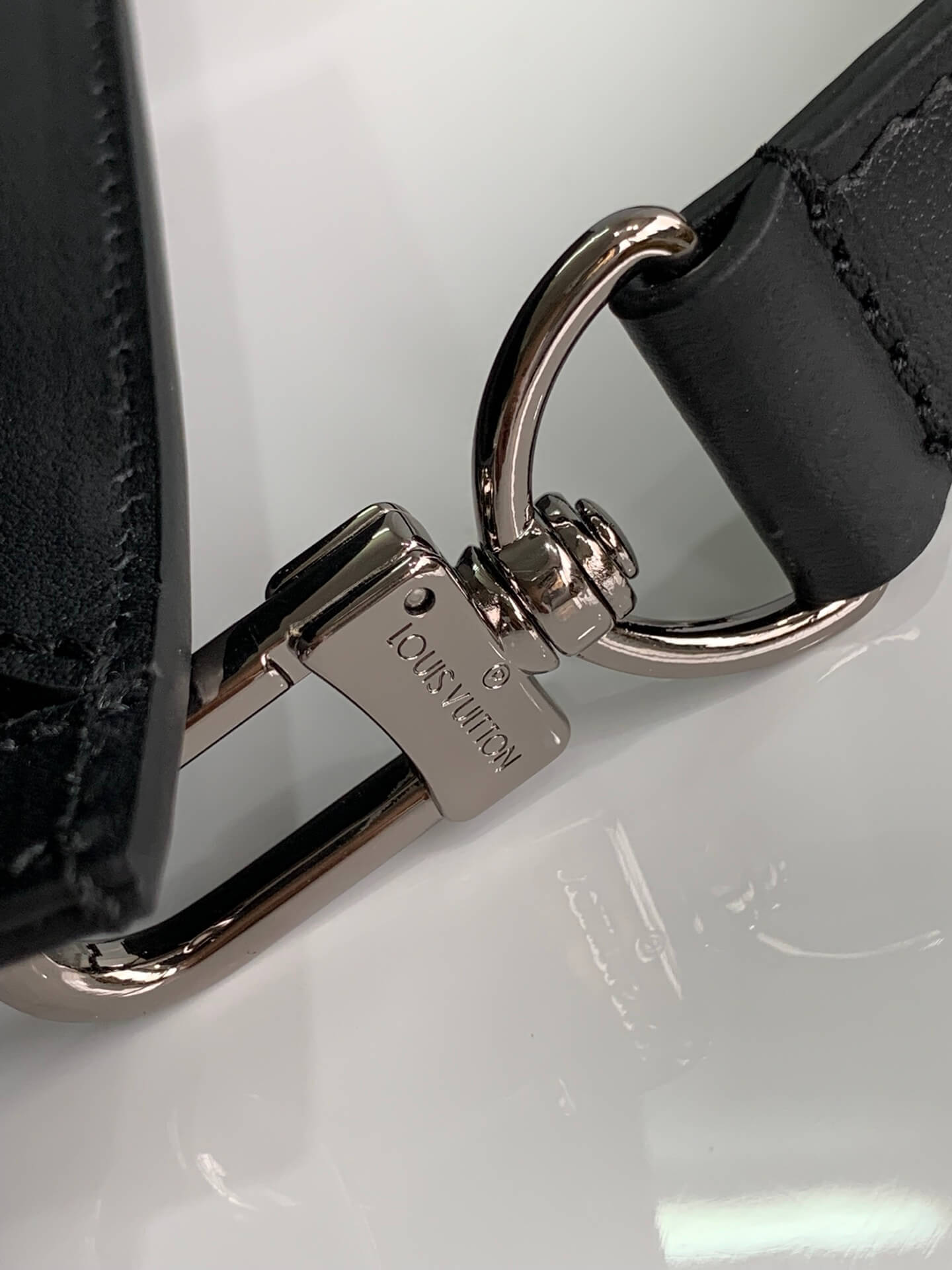 M46098 SAC PLAT PM Handbag Monogram Chess 26cm black