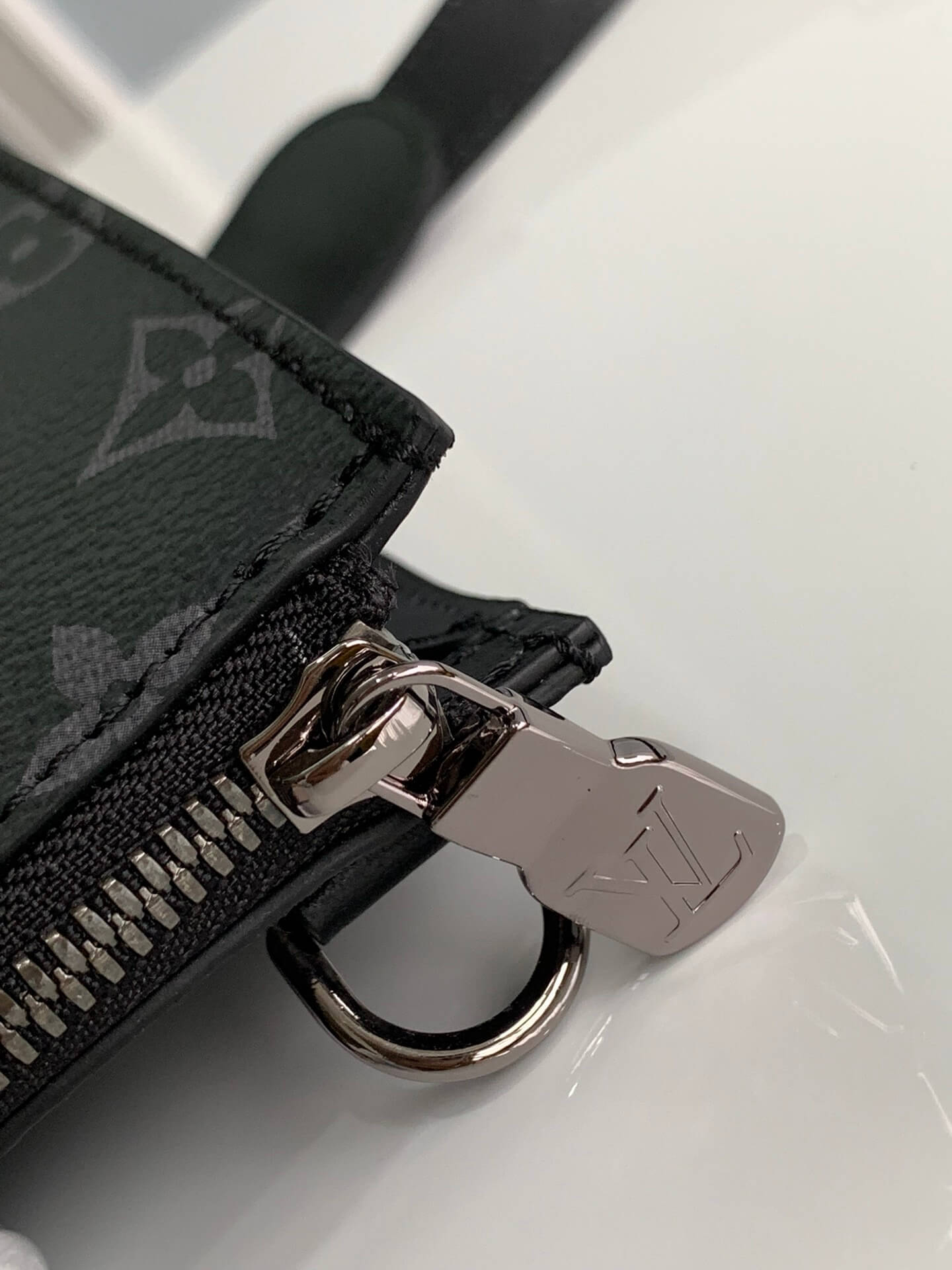 M46098 SAC PLAT PM Handbag Monogram Chess 26cm black