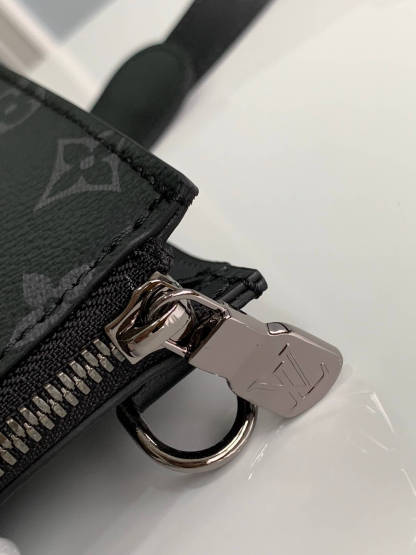 M46098 SAC PLAT PM Handbag Monogram Chess 26cm black