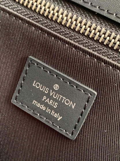 M46452 SAC PLAT MM Handbag Monogram Chess 36.5cm black