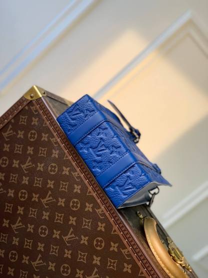 M46453 SAC PLAT Monogram Eclipse 19cm blue