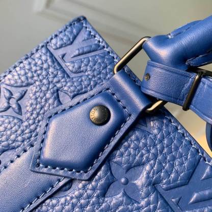 M46453 SAC PLAT Monogram Eclipse 19cm blue