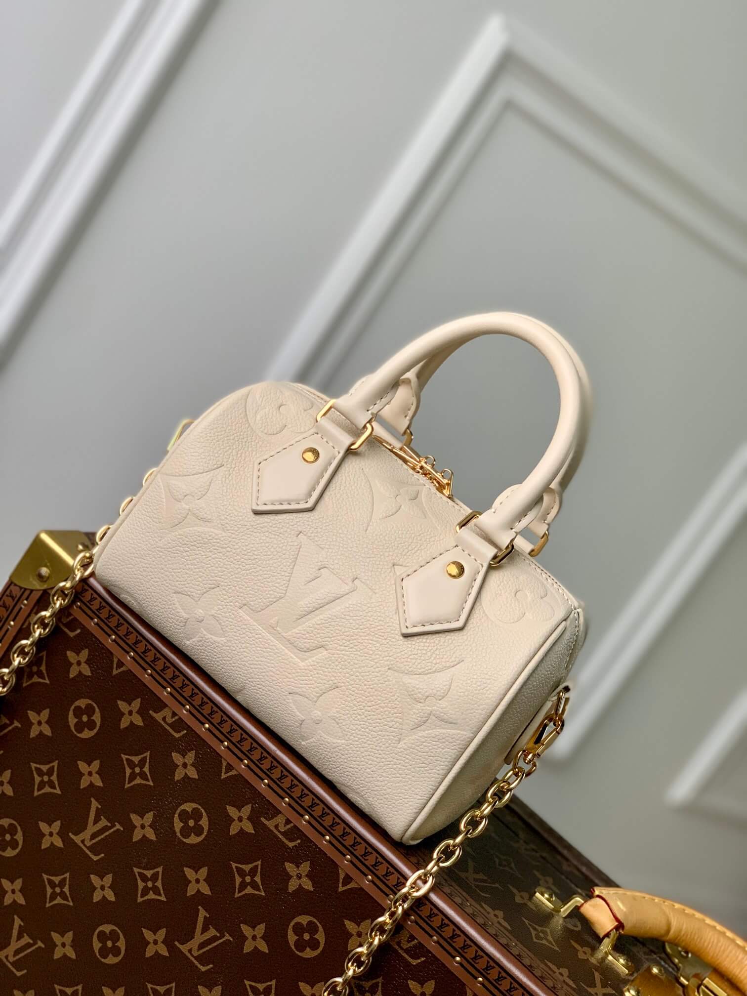 M58953 SPEEDY BANDOULIÈRE 20.5CM milk white Handbag