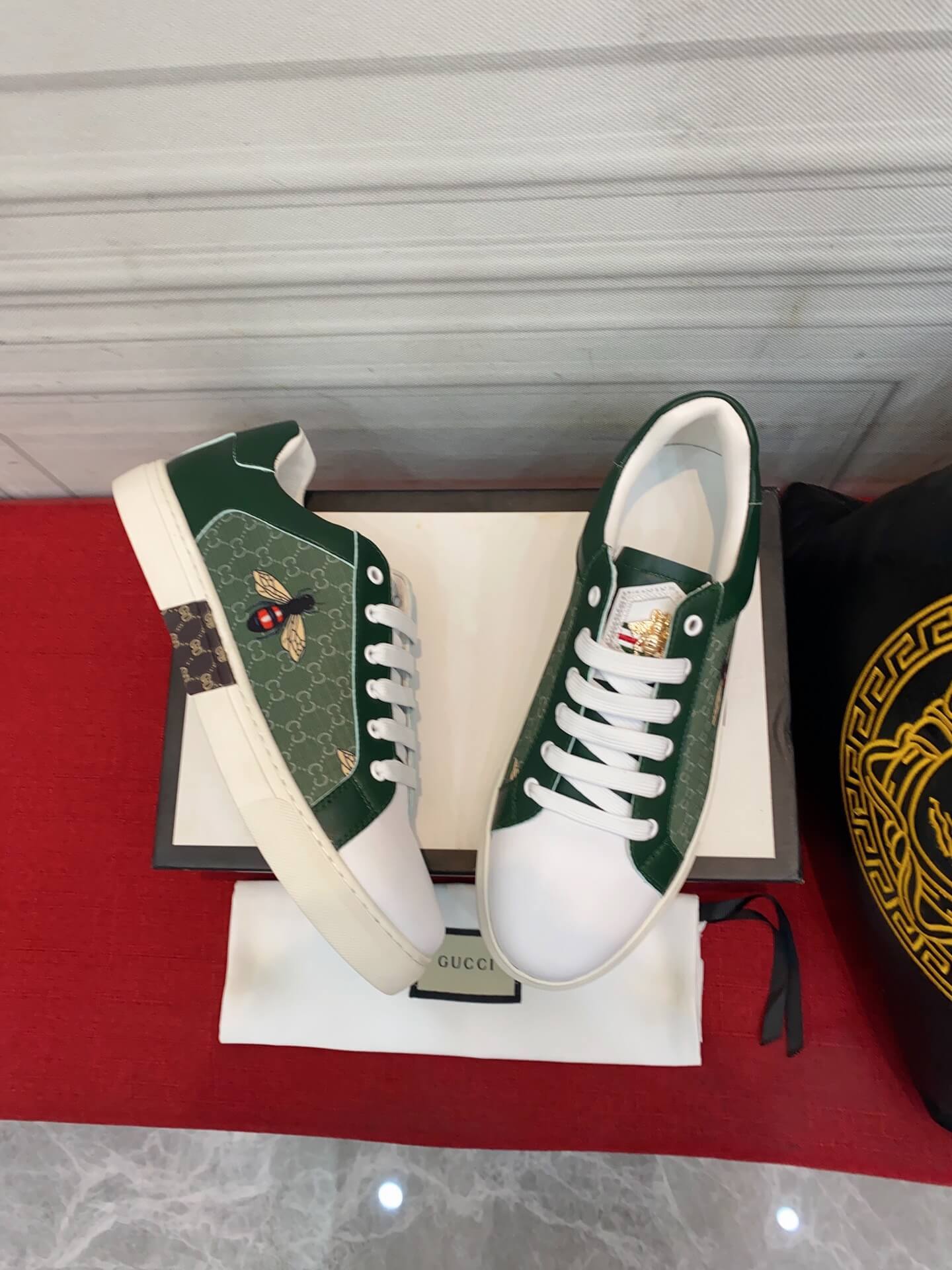 GG Men's shoes Casual Korean style 38-44 Men's Size green