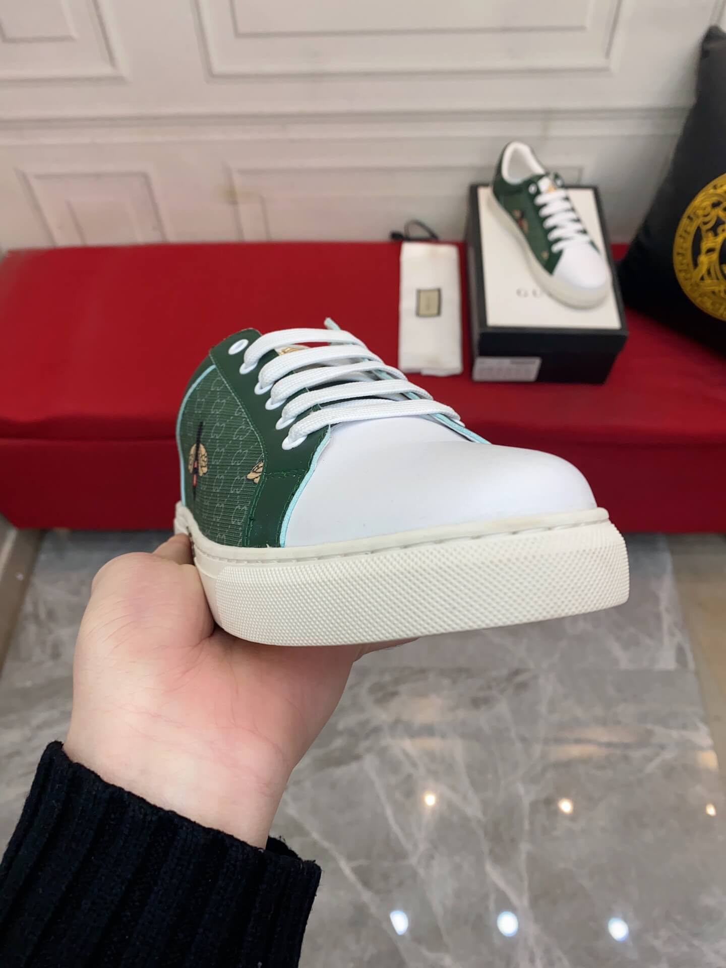GG Men's shoes Casual Korean style 38-44 Men's Size green