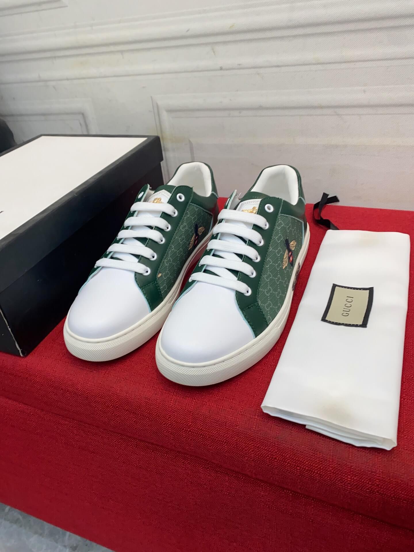 GG Men's shoes Casual Korean style 38-44 Men's Size green