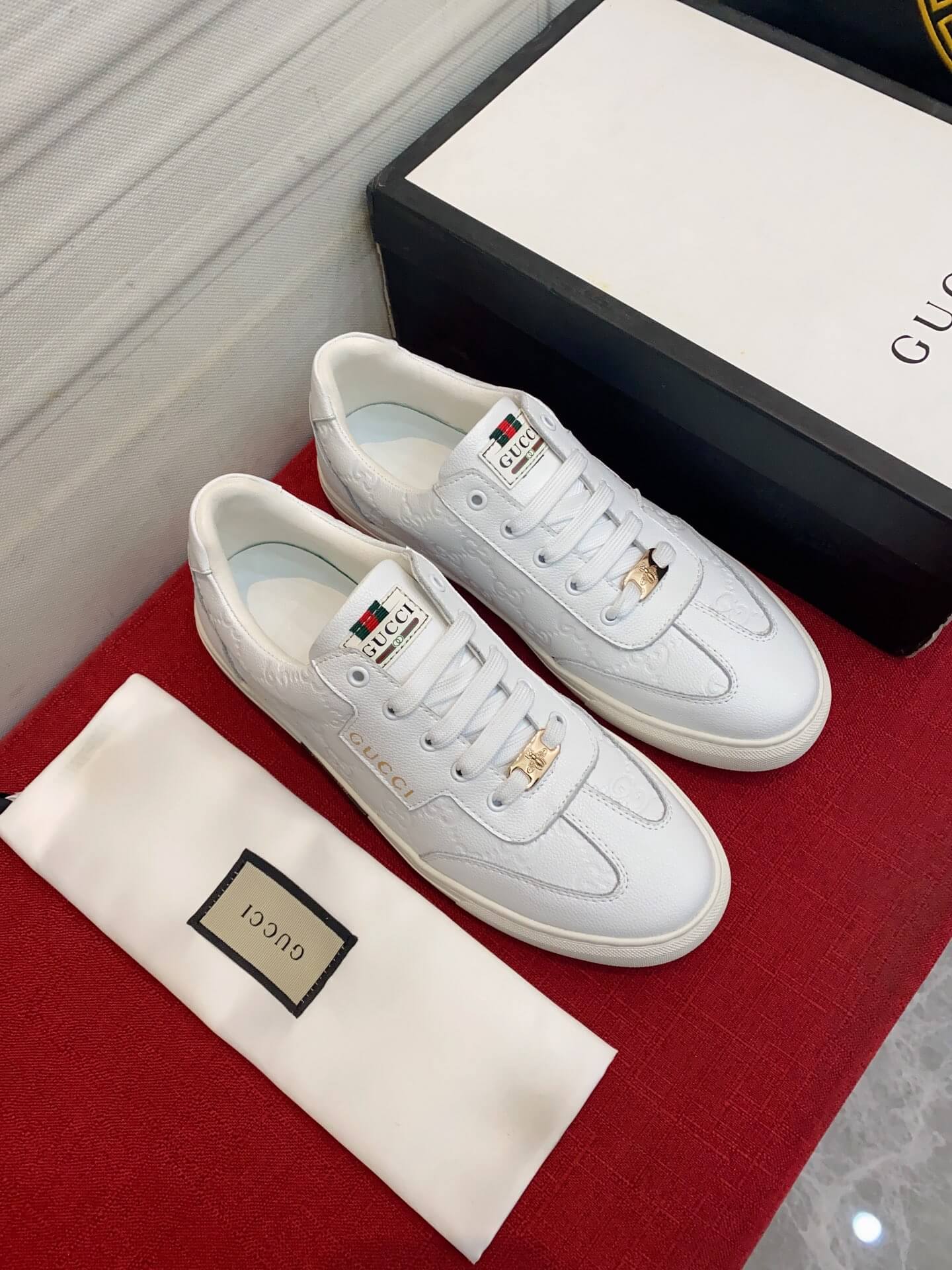 GG Men's shoes Casual Korean style 38-44 Men's Size white